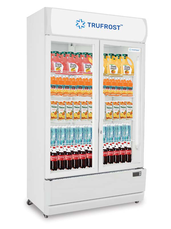 Trufrost - VC - 1000 NF - Two Door No-Frost Visi Cooler