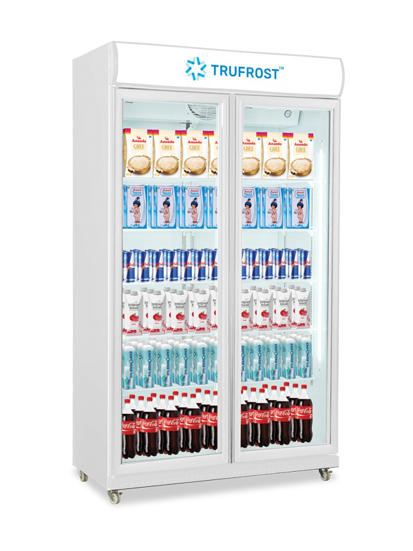 Trufrost - VC - 999 NF - Two Door No-Frost Visi Cooler With Top To Bottom View