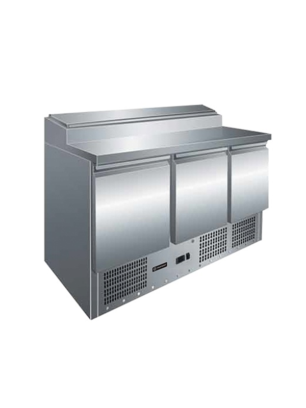 Trufrost - PS-300 - 3 Door Refrigerated Prep Counter 