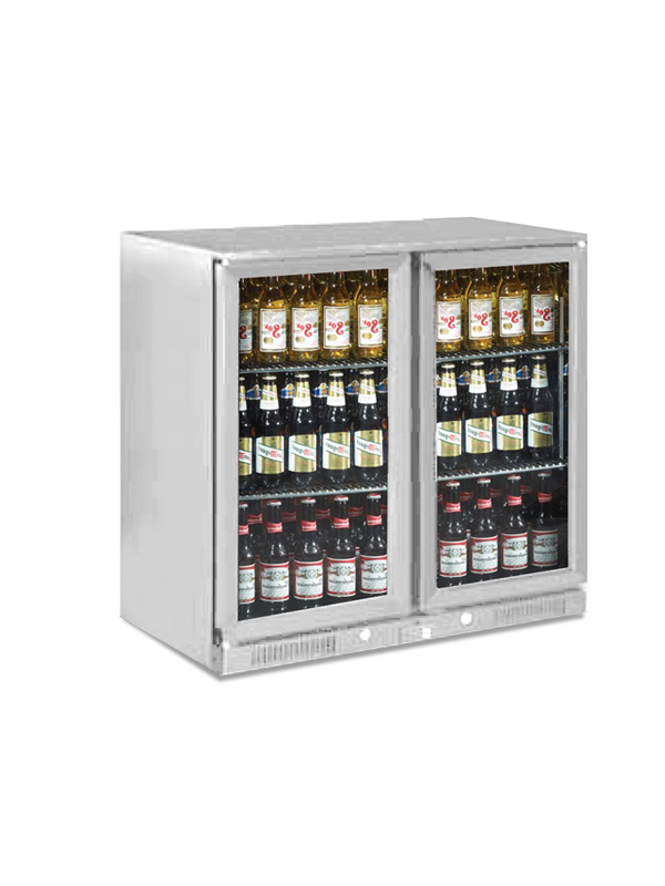 Trufrost - BB-200SS - Double Door Back Bar in Stainless Steel