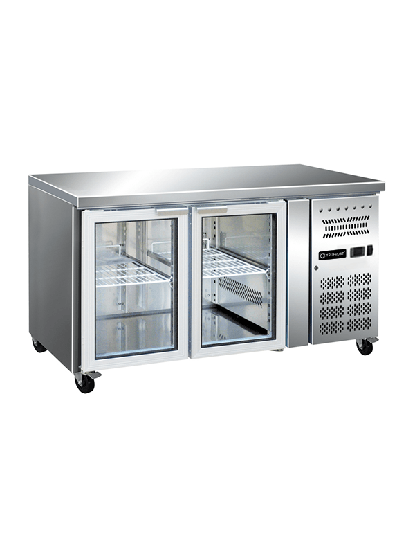 Trufrost - G 2100 TNG - 2 Glass Door Undercounter Refrigerator 