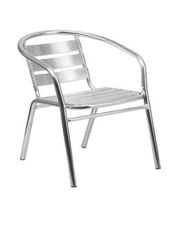 Sprinteriors - Outdoor - Indoor Stackable Back Coated Steel Arm Chair