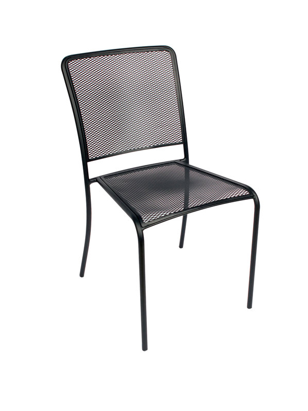 Sprinteriors - Chesapeake Black Coated Steel Side Chair