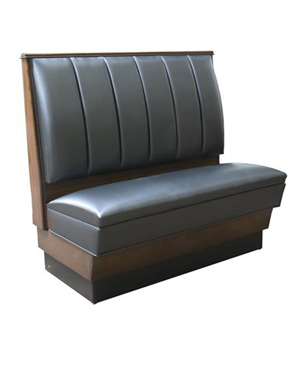 Sprinteriors - Single 6 Channel Back Upholstered Booth