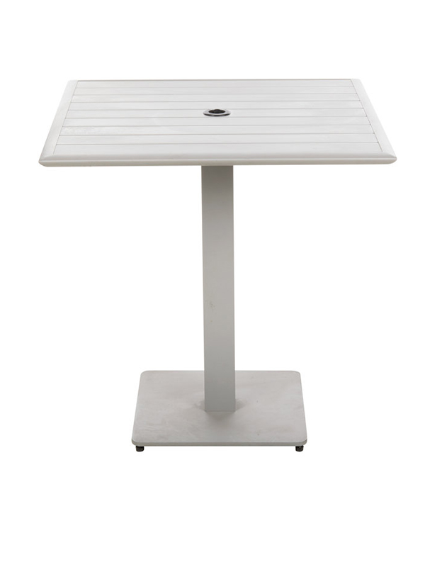 Sprinteriors - White Outdoor-Indoor Square Tabletop and Table Base