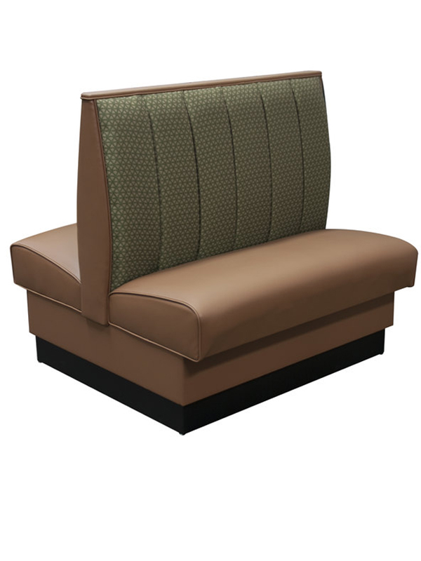 Sprinteriors - Double 6 Channel Back Upholstered Booth