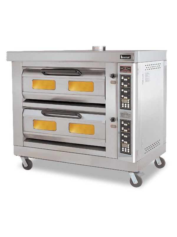 Butler - GFO-2D-4C - Double Deck Gas Oven With Steam