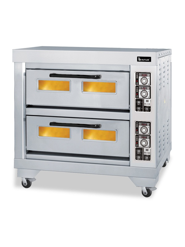Butler - GDO-2D-4T Premia - Double Deck Gas Oven - 4 Trays