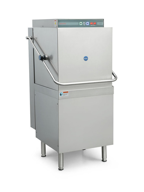 Washmatic - WM-600DIG - Hood Type Dishwasher With Rinse Injector And Dosing Pump & 2 Racks