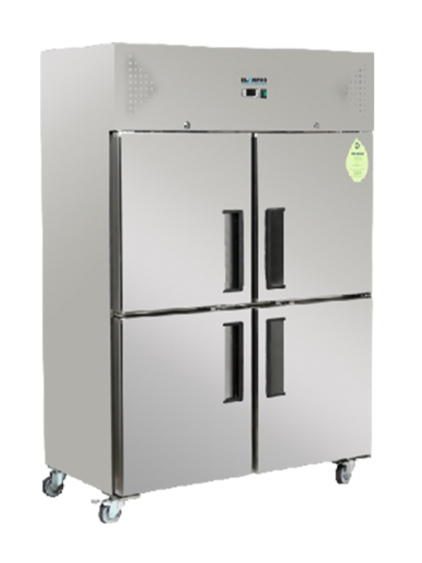 Elanpro - RI 1150CF - 4 Door Reach-In Chiller-Freezer