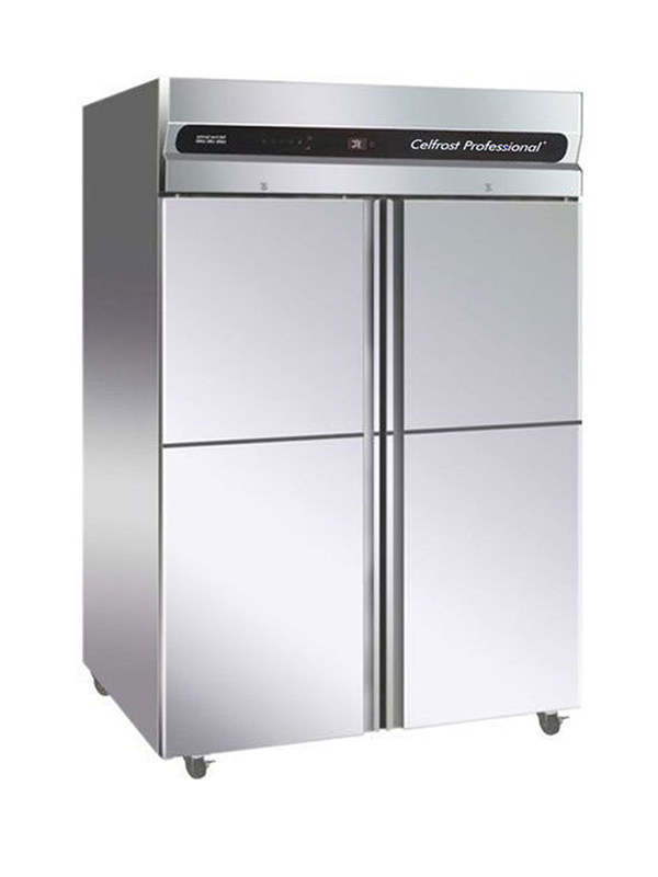 Celfrost - GN 1410 BTM (New) - 4 Door Reach In Freezer