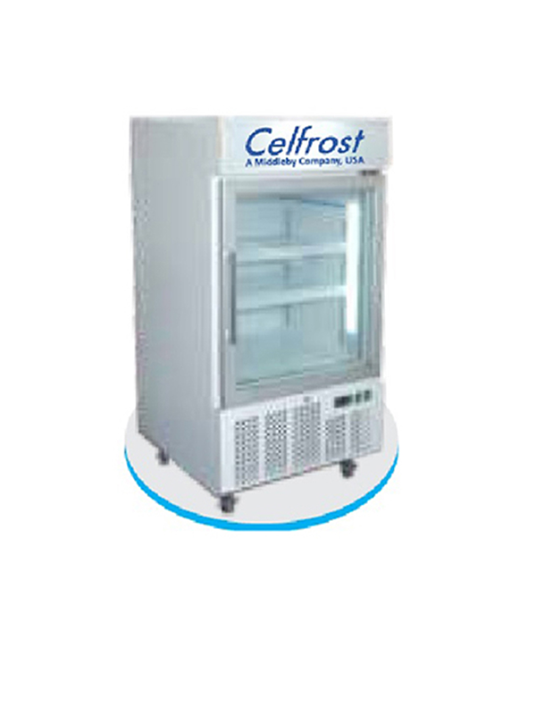Celfrost - NFG 200 - Single Door Upright Showcase Freezer