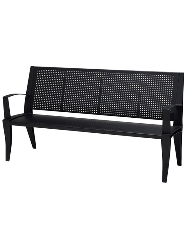 Sprinteriors - Mount Square Perforated Powder Coated Steel Bench 
