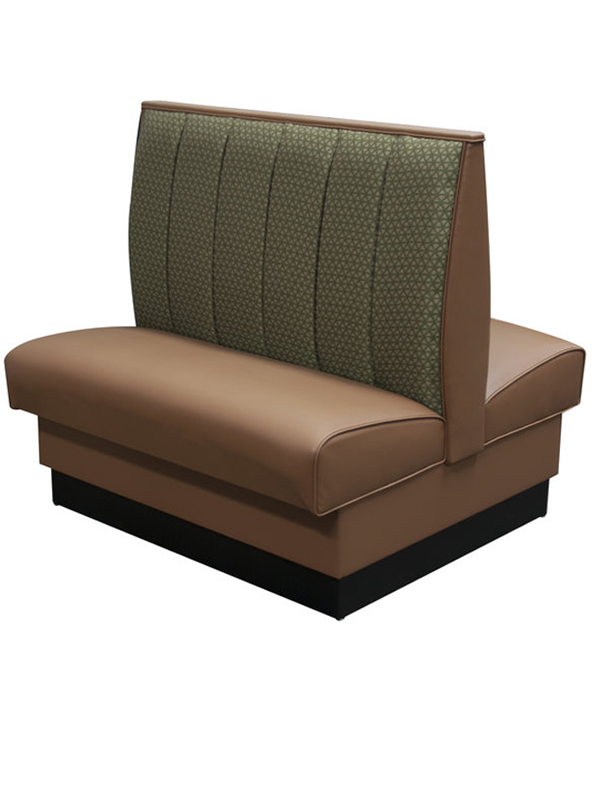 Sprinteriors - Double 6 Channel Back Upholstered Booth