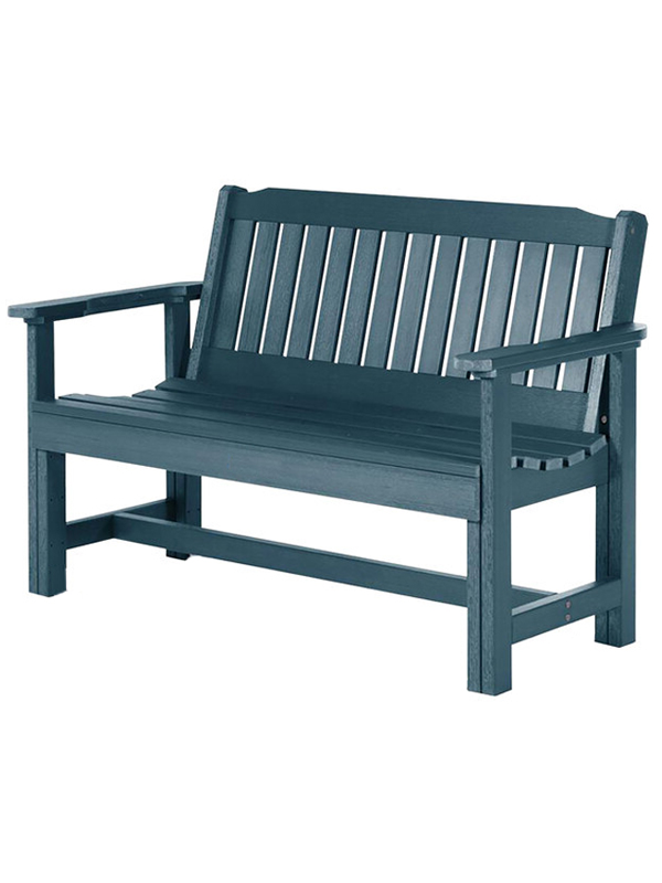Sprinteriors - Blue Wood Outdoor Garden Bench