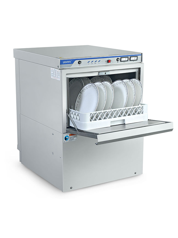 Washmatic - WM-400ELE - Under Counter Dishwasher With Rinse Injector And Dosing Pump & 2 Racks