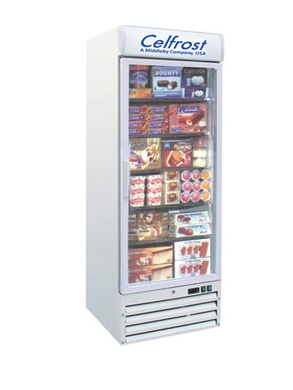 Celfrost - NFG 400 - Single Door Upright Showcase Freezer