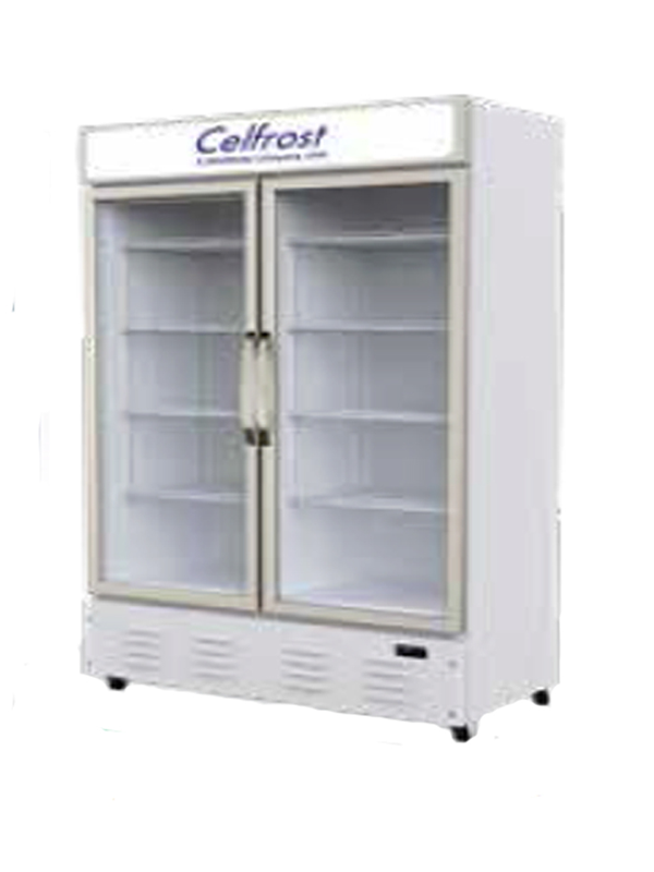 Celfrost - FKG 800 C - Two Door Upright Showcase Cooler