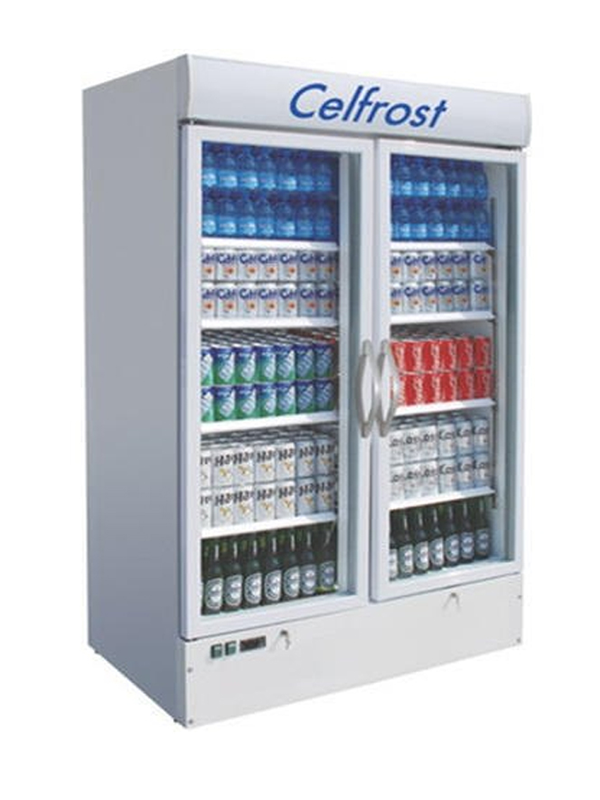 Celfrost - FKG 1000 S - Two Door Upright Showcase Cooler