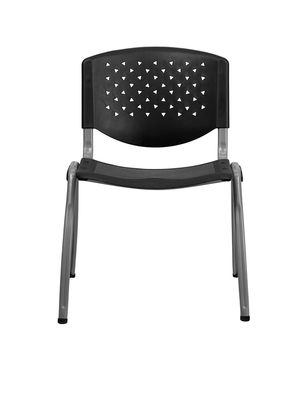Sprinteriors - Black Plastic Stack Chair 