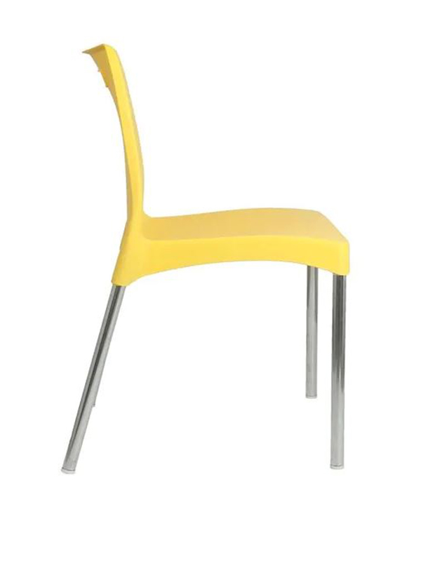 Sprinteriors - Plastic Canteen Chair in Yellow colour