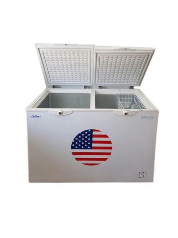 Celfrost - CF 340 - Two Lid Hard Top Chest Freezer - Cooler
