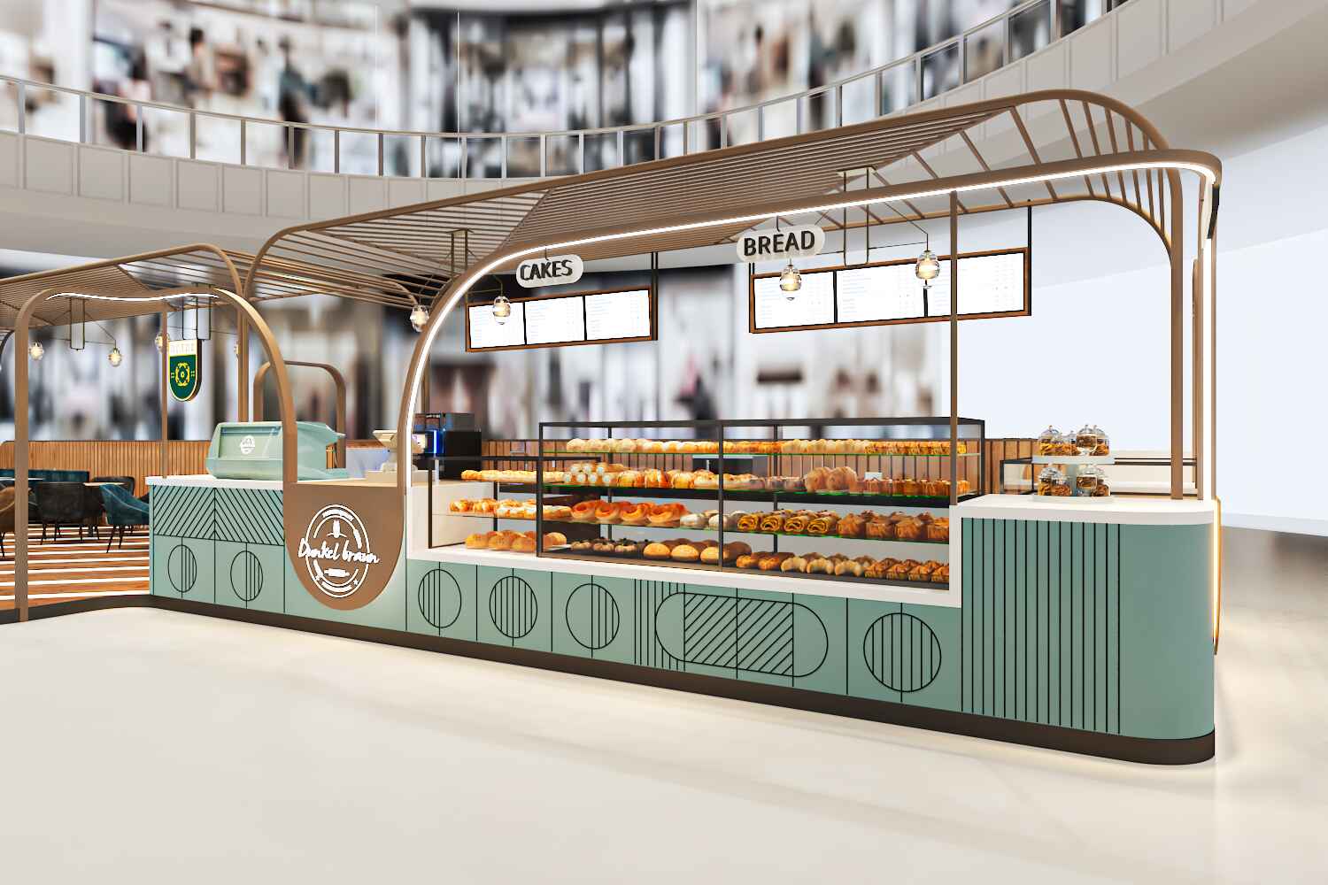 dunkel braun cafe project Image