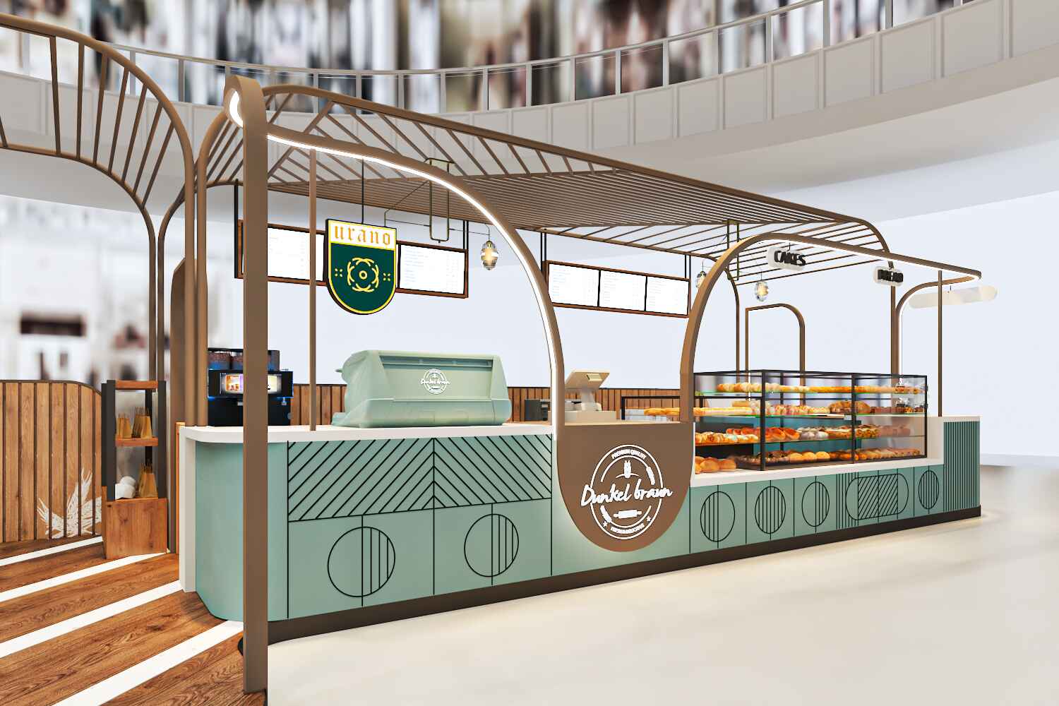 dunkel braun cafe project Image