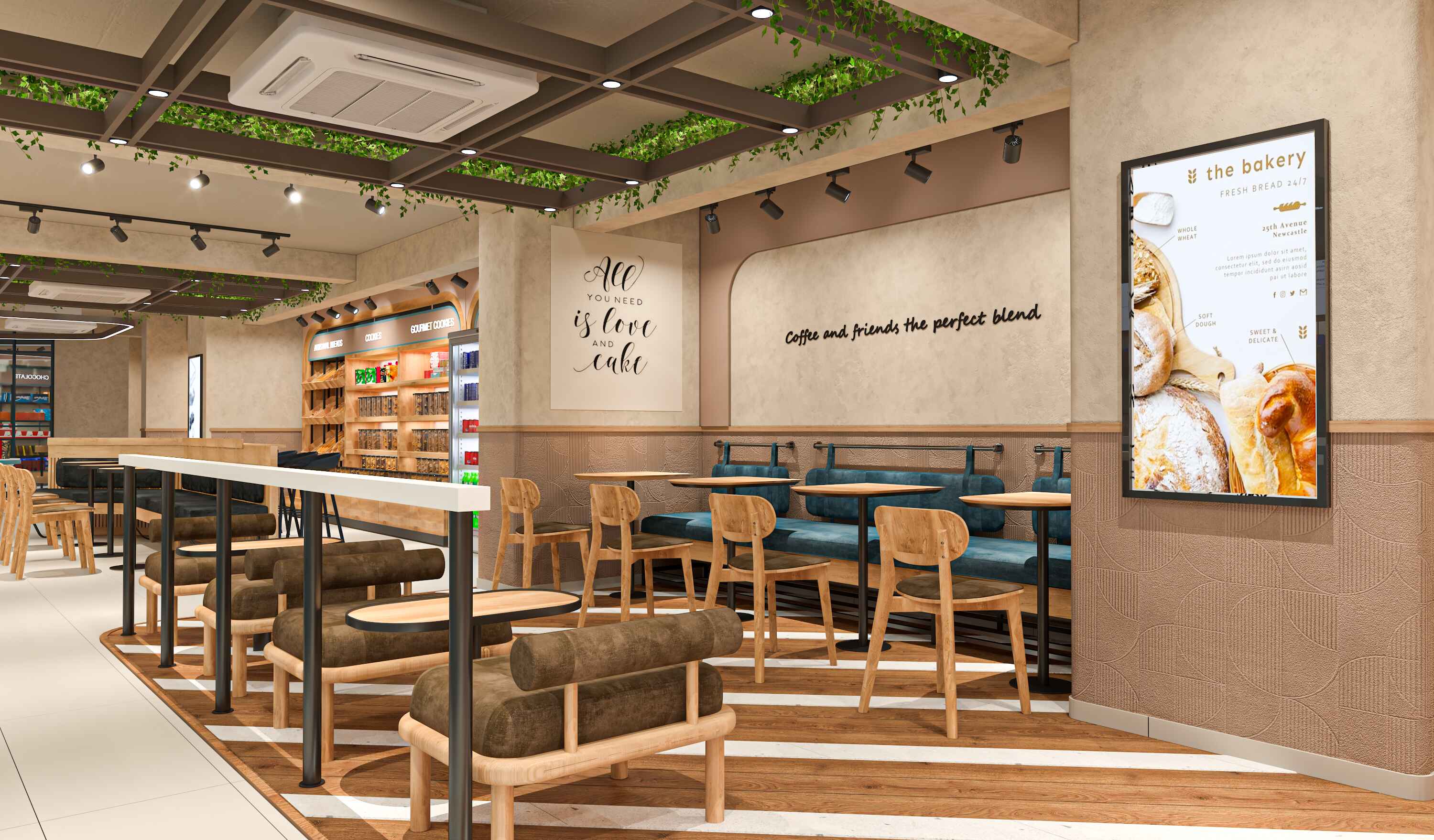 dunkel braun cafe project Image