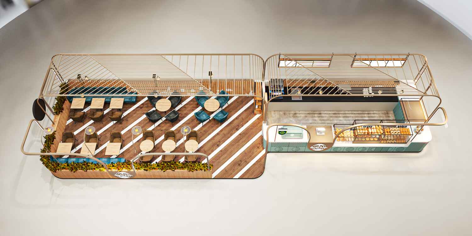 dunkel braun cafe project Image